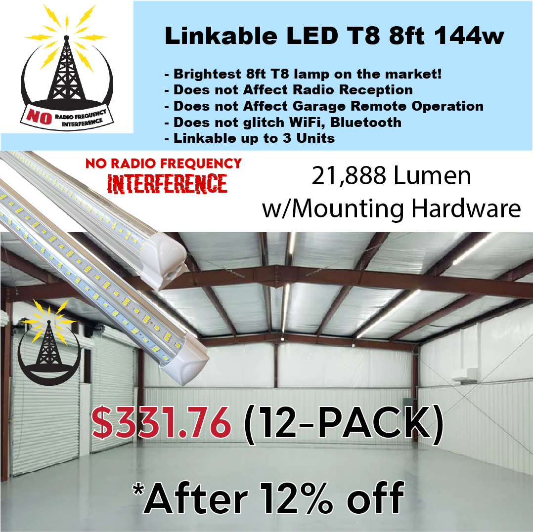 BRIGHTEST 8FT T8 ON THE MARKET!
